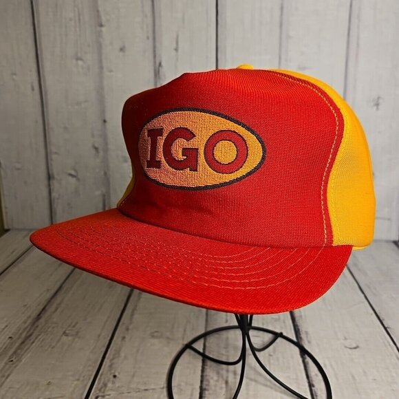 Unbranded Other - Vintage IGO Snapback Hat Oilfield Cap
